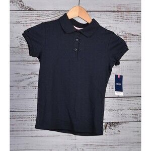 Izod Navy Polo Shirt Approved Schoolwear Size 7/8